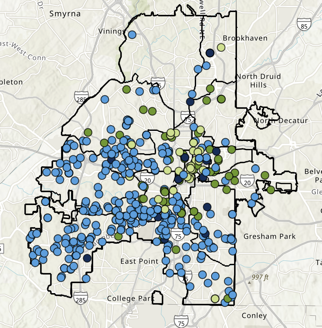 Click the image to explore our interactive online investment map